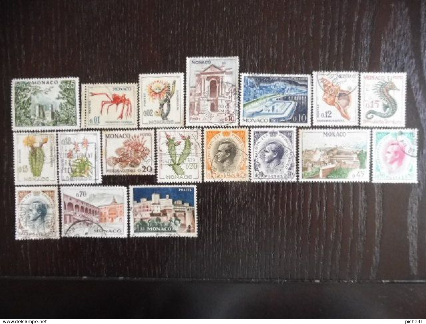 MONACO - Lot 18 Timbres Oblitérés - Usados