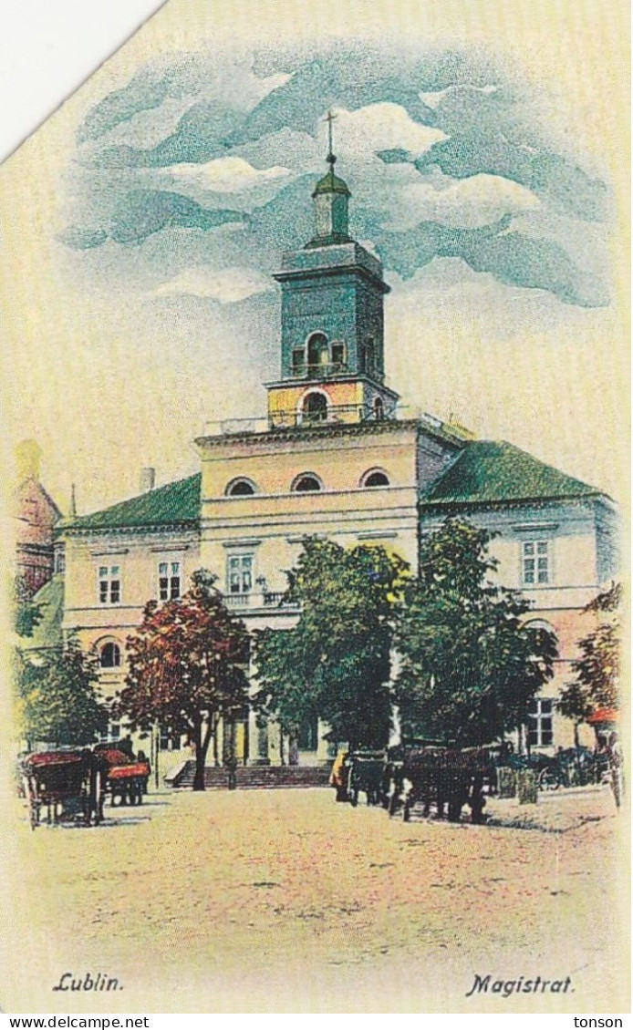 Poland, 0818, Lublin - Municipality 3/10.    2 Scans - Pologne