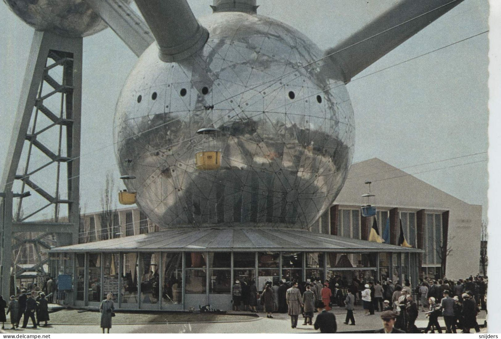 Brussel Expo 58 Atomium Gebruikt - Ausstellungen