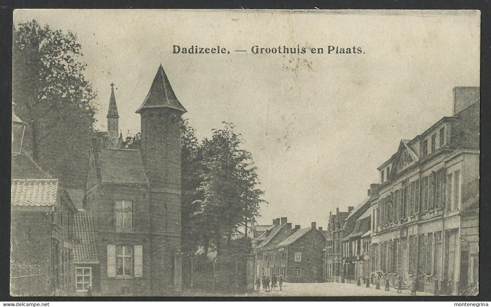 Belgium - DADIZEELE - Groothuis En Plaats - 1915 Old Postcard (see Sales Conditions) 09241 - Moorslede