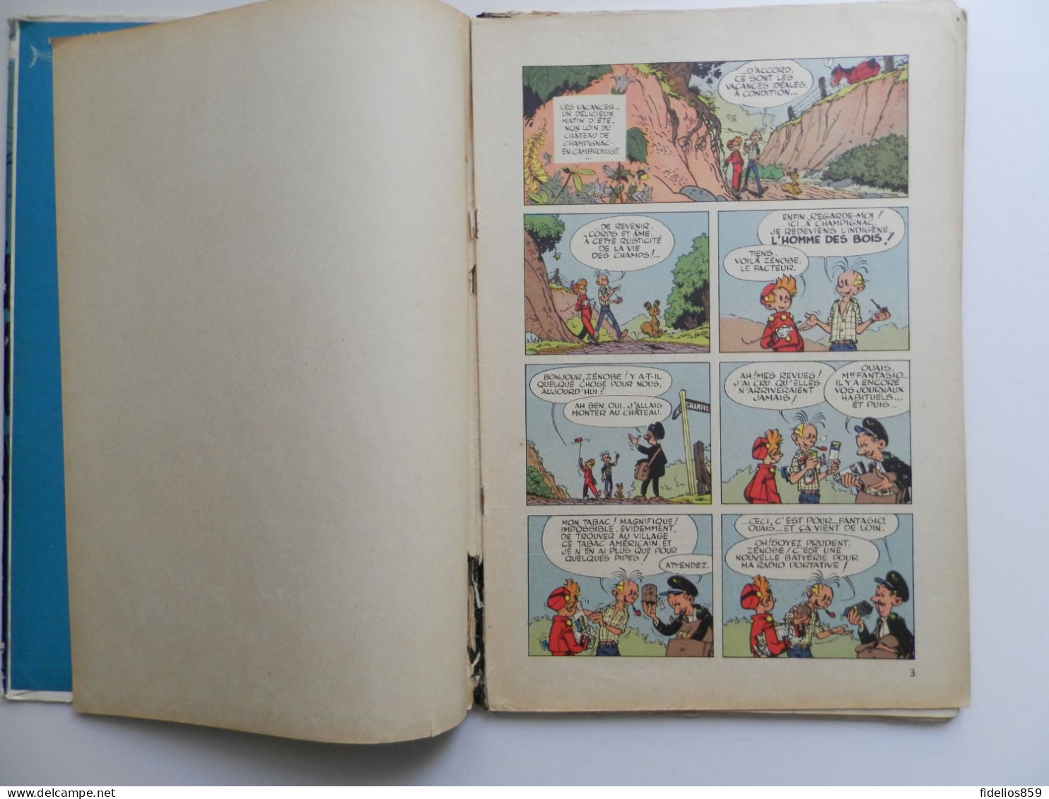 SPIROU PAR FRANQUIN : TOME 9 LE REPAIRE DE LA MURENE EN EDITION ORIGINALE  DE1957. VOIR DETAIL ET PHOTOS - Spirou Et Fantasio