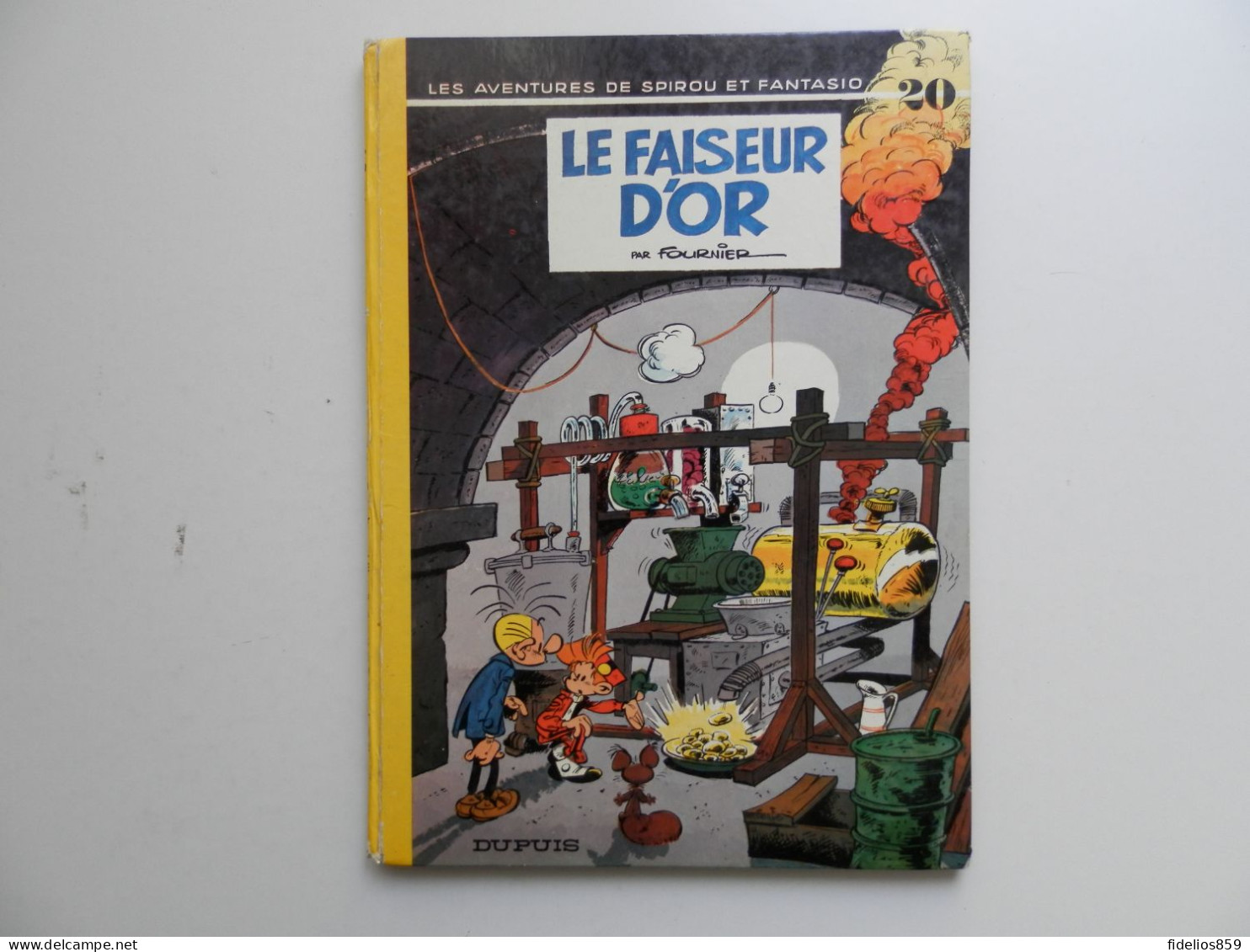 SPIROU PAR FRANQUIN : TOME 20 LE FAISEUR D'OR EN EDITION  DE 1974. VOIR DETAIL ET PHOTOS - Spirou Et Fantasio