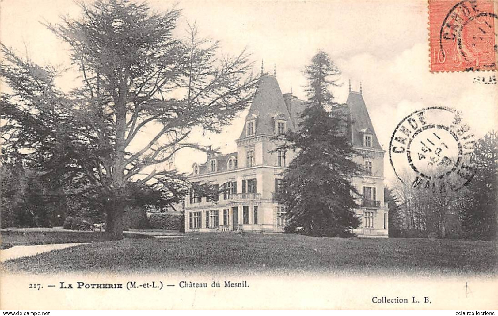 Challain La Potherie           49         Château Du Ménil             (voir Scan) - Chalonnes Sur Loire