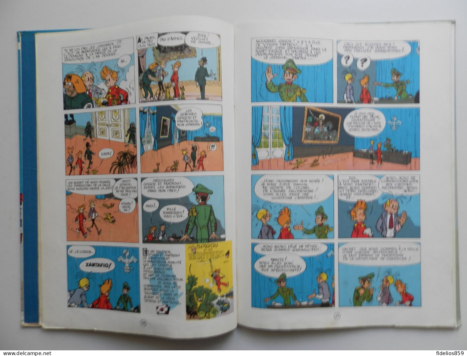 SPIROU PAR FRANQUIN : TOME 7 LE DICTATEUR ET LE CHAMPIGNON EN EDITION  DE 1966. VOIR DETAIL ET PHOTOS - Spirou Et Fantasio