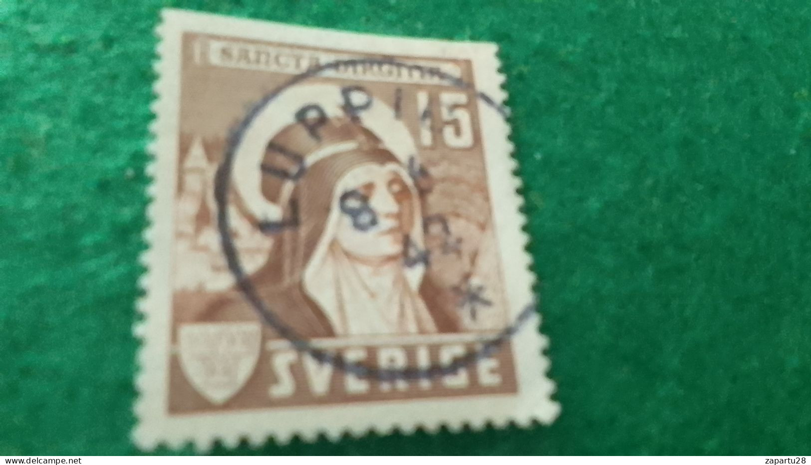 İSVEÇ-1940-50           15ÖRE      USED - Altri & Non Classificati