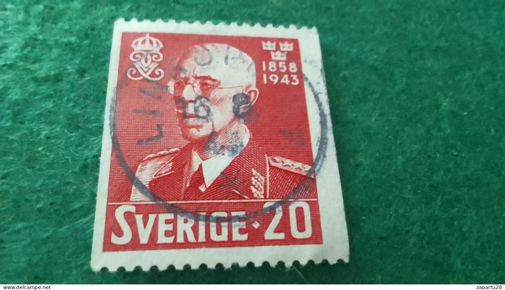 İSVEÇ-1940-50           20ÖRE      USED - Sonstige & Ohne Zuordnung