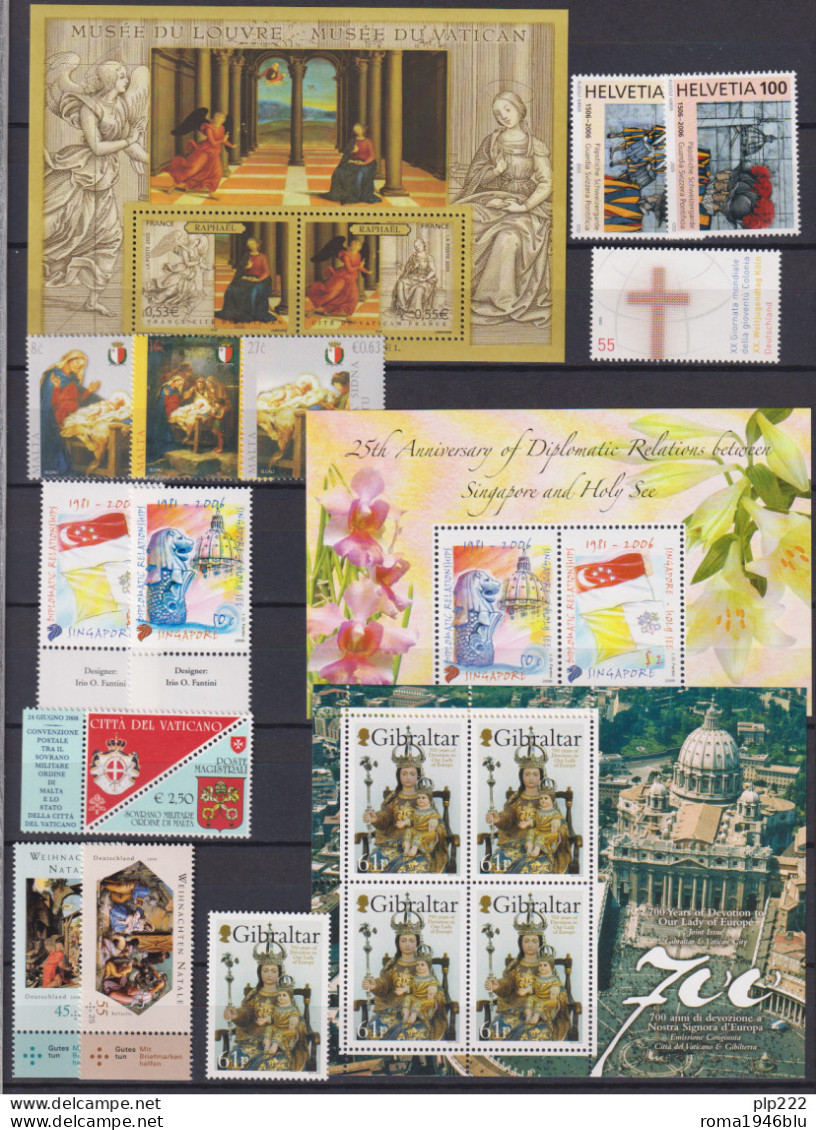 Vaticano 2005/16 Vaticano 22 Emissioni Congiunte / 22 Joint Issues **/MNH VF - Verzamelingen