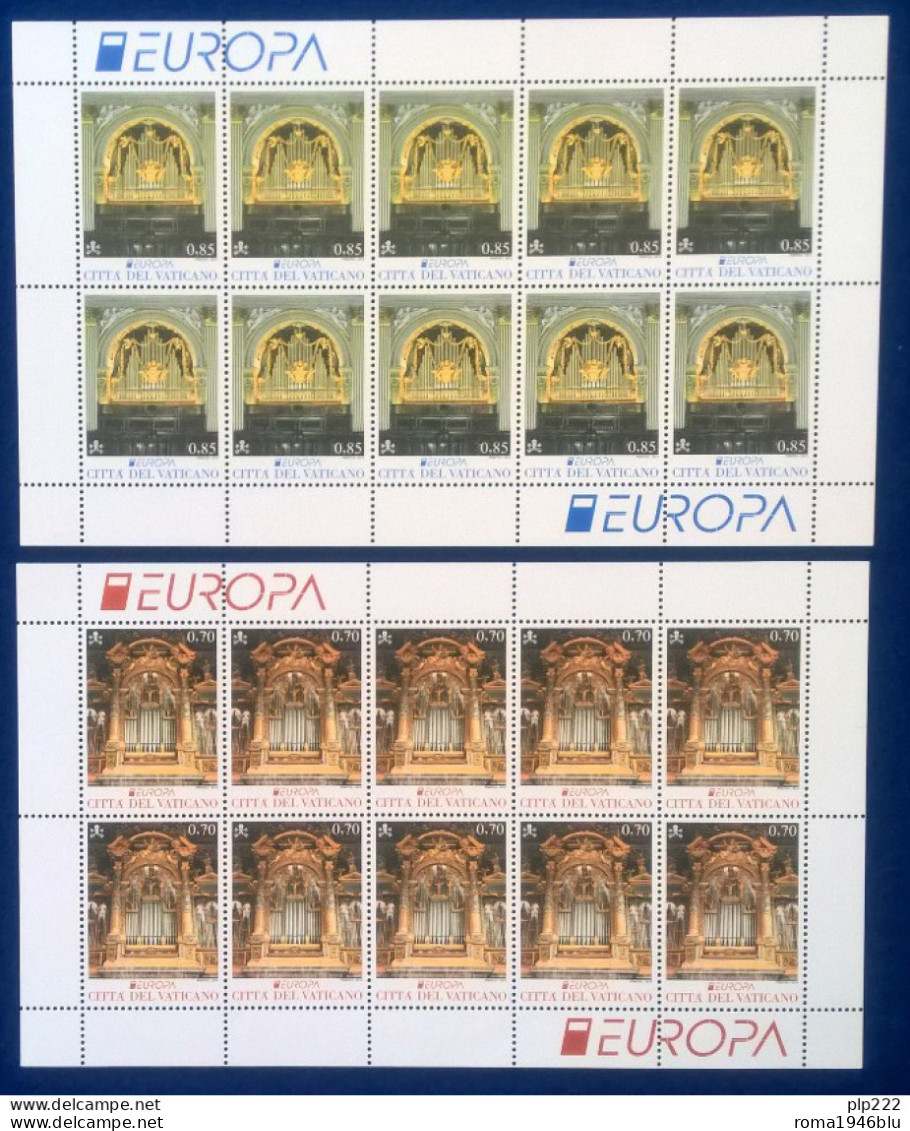 Vaticano 2014 Sass. 1660/61 Minifogli Da 10 **/MNH VF - Blocks & Sheetlets & Panes