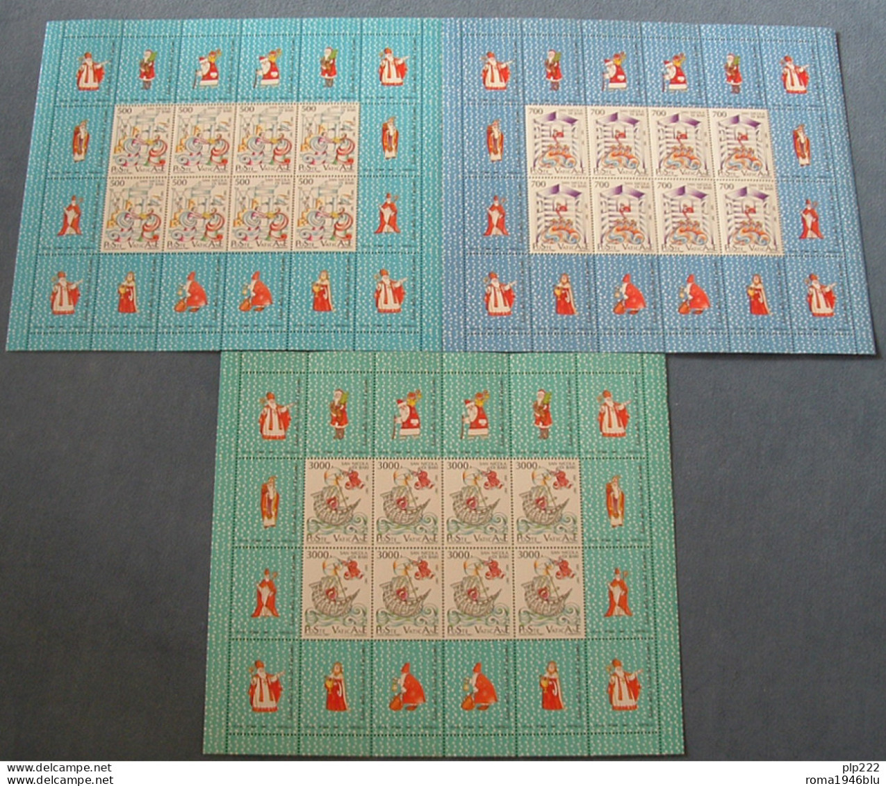 Vaticano 1987 BF San Nicola (Sass.BF10/2) **/MNH - Blocks & Kleinbögen