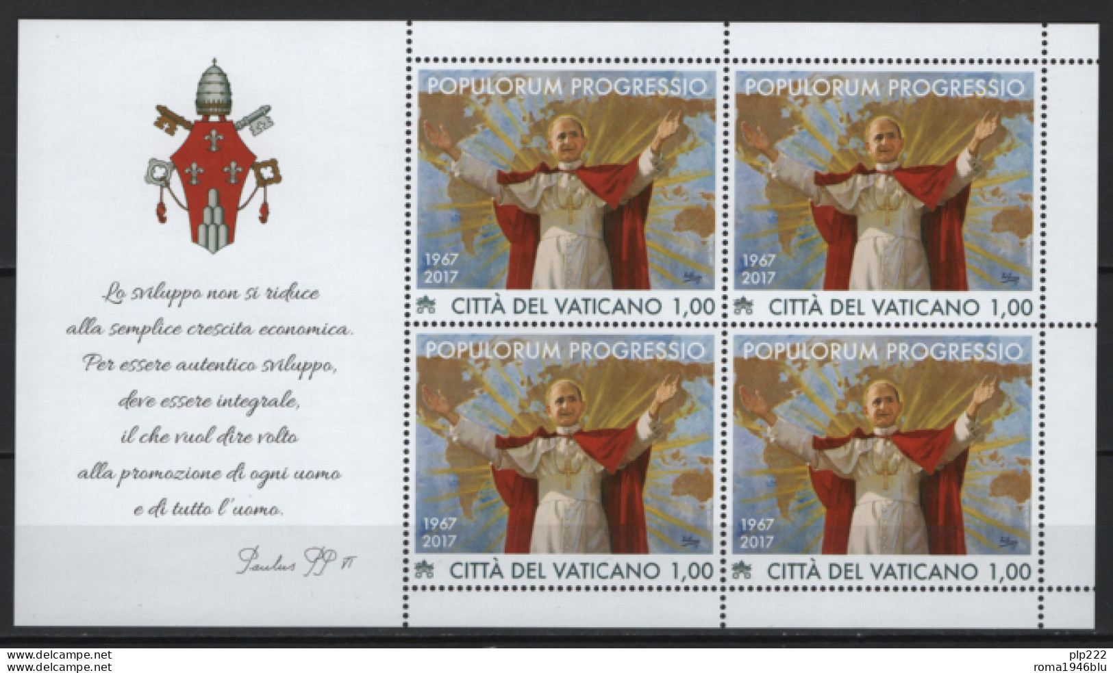 Vaticano 2017 Annata Completissima / Super Complete Year MNH/** VF - Années Complètes