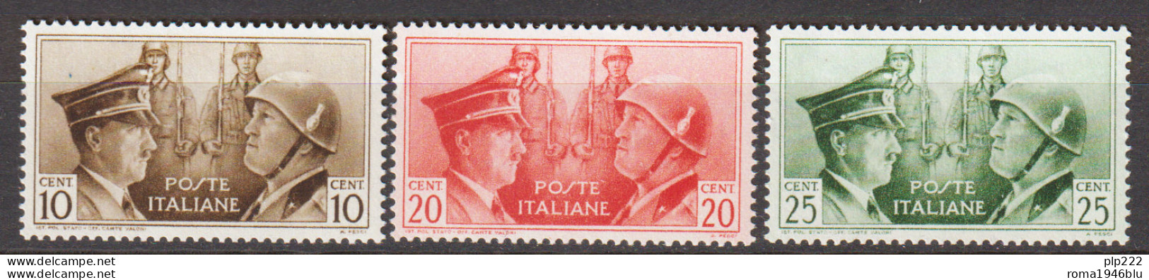 Italia Regno 1941 Non Emessi Sass.457A/C **/MNH VF - Neufs