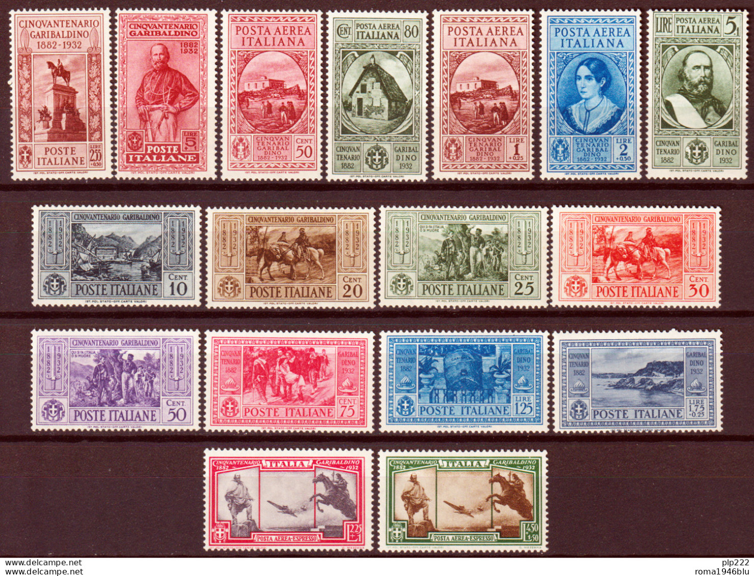 Italia Regno 1932 Sass.315/24+A32/38 **/MNH VF/F - Ungebraucht