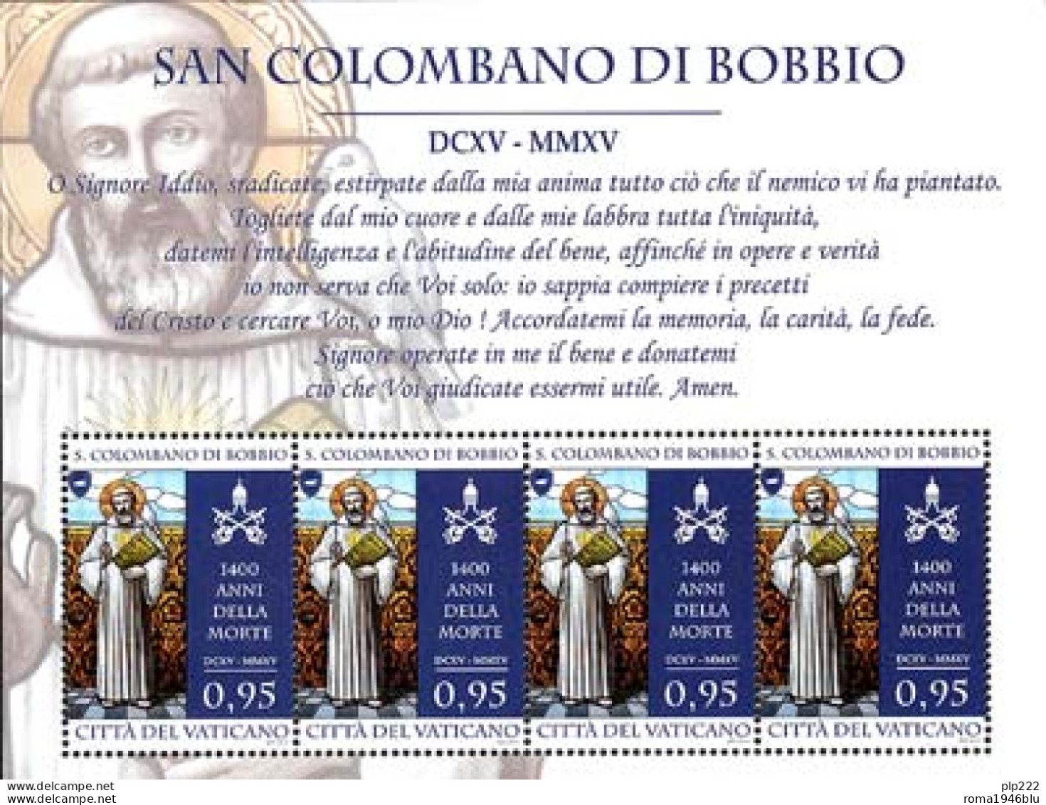 Vaticano 2015 Annata Completissima / Super Complete Year MNH/** VF - Années Complètes