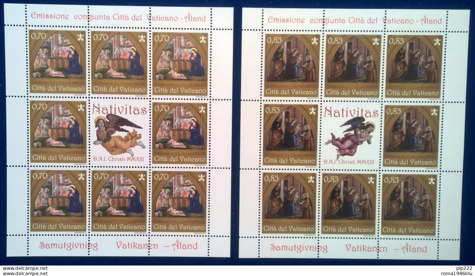 Vaticano 2013 Annata Completissima / Super Complete Year MNH/** VF - Annate Complete