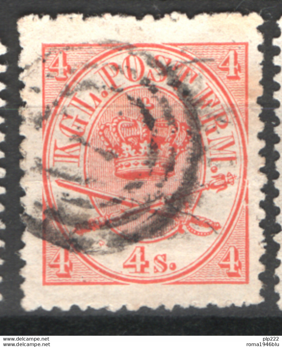 Danimarca 1864 Unif.13 O/Used VF/F - Used Stamps