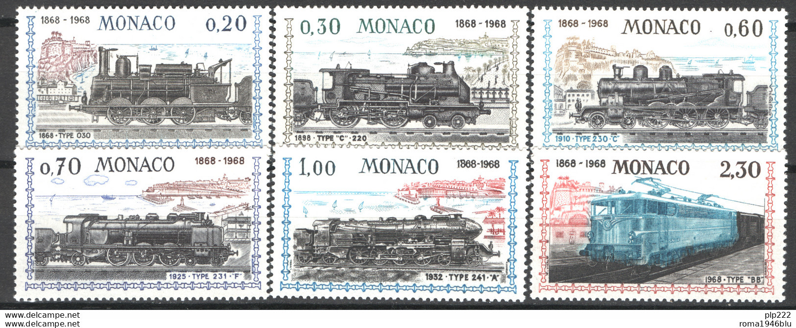 Monaco 1968 Unif.752/57 **/MNH VF - Nuevos