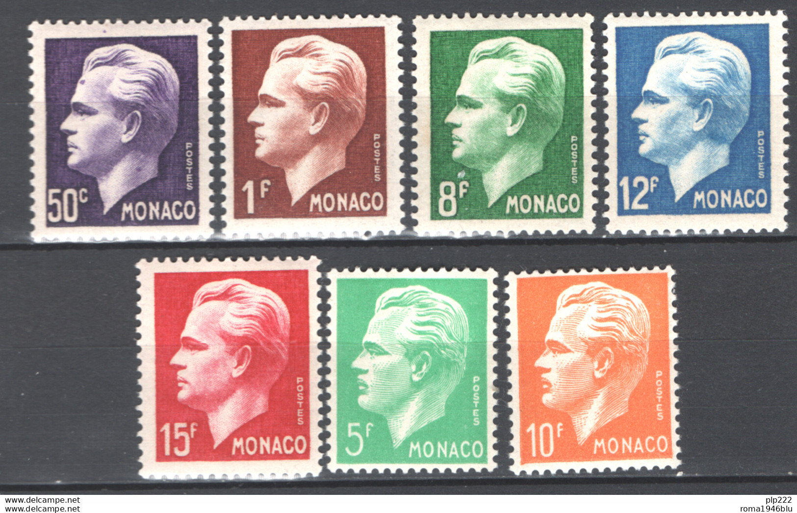 Monaco 1950 Unif.344/50 **/MNH VF/F - Nuevos