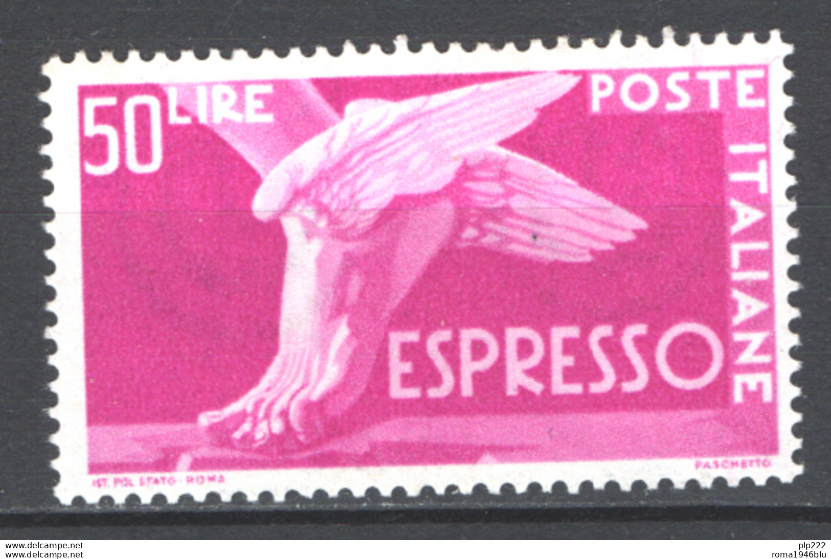 Italia Repubblica 1945 Democratica Sass. Ex.30 **/MNH VF - Poste Exprèsse/pneumatique