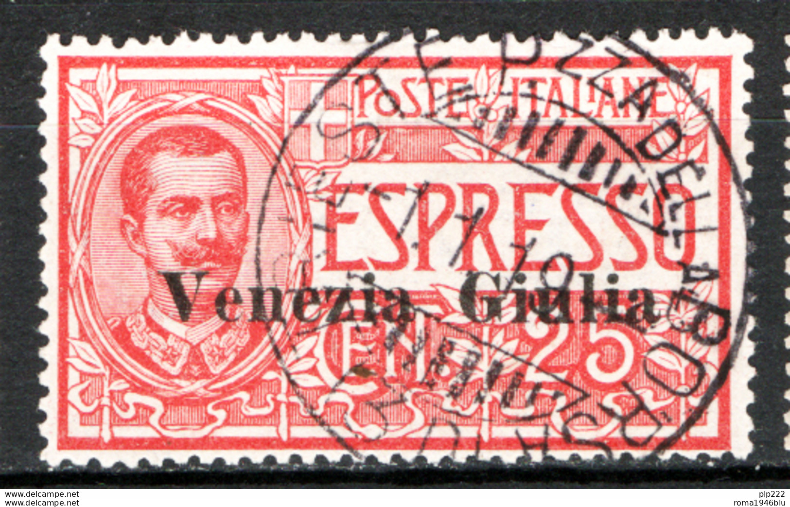 Venezia Giulia 1919 Espresso Sass.Ex1 O/used VF/F - Venezia Giuliana