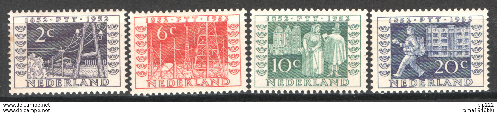 Olanda 1952 Unif. 574/77 **/MNH VF/F - Neufs