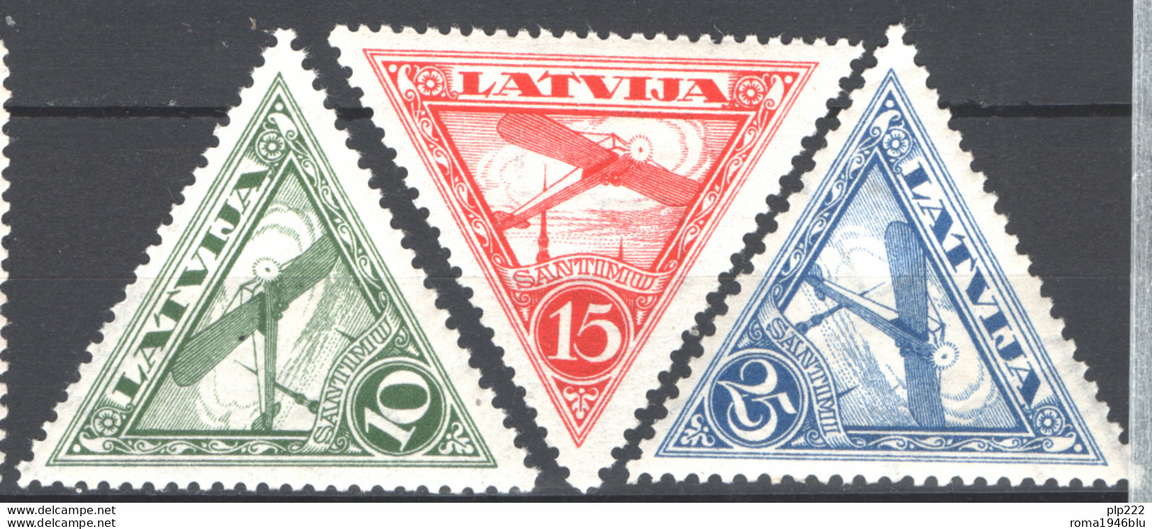 Lettonia 1928 Unif.A3/5 */MH VF/F - Latvia