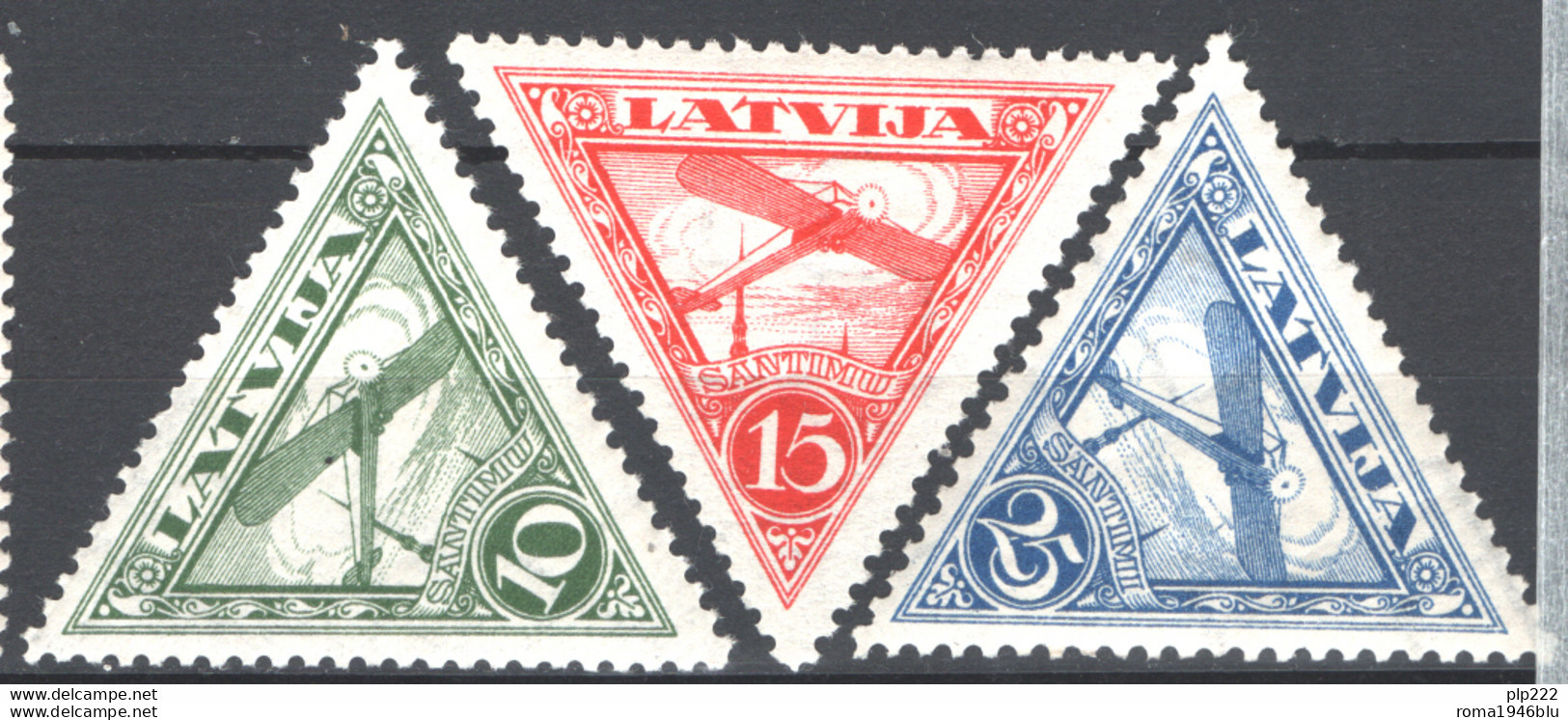Lettonia 1928 Unif.A3/5 */MH VF/F - Letland