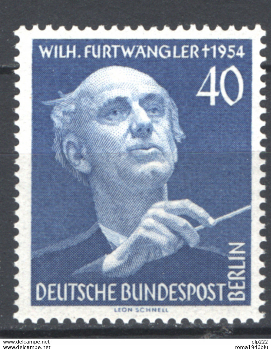 Germania Berlino 1955 Unif. 113 **/MNH VF - Ungebraucht