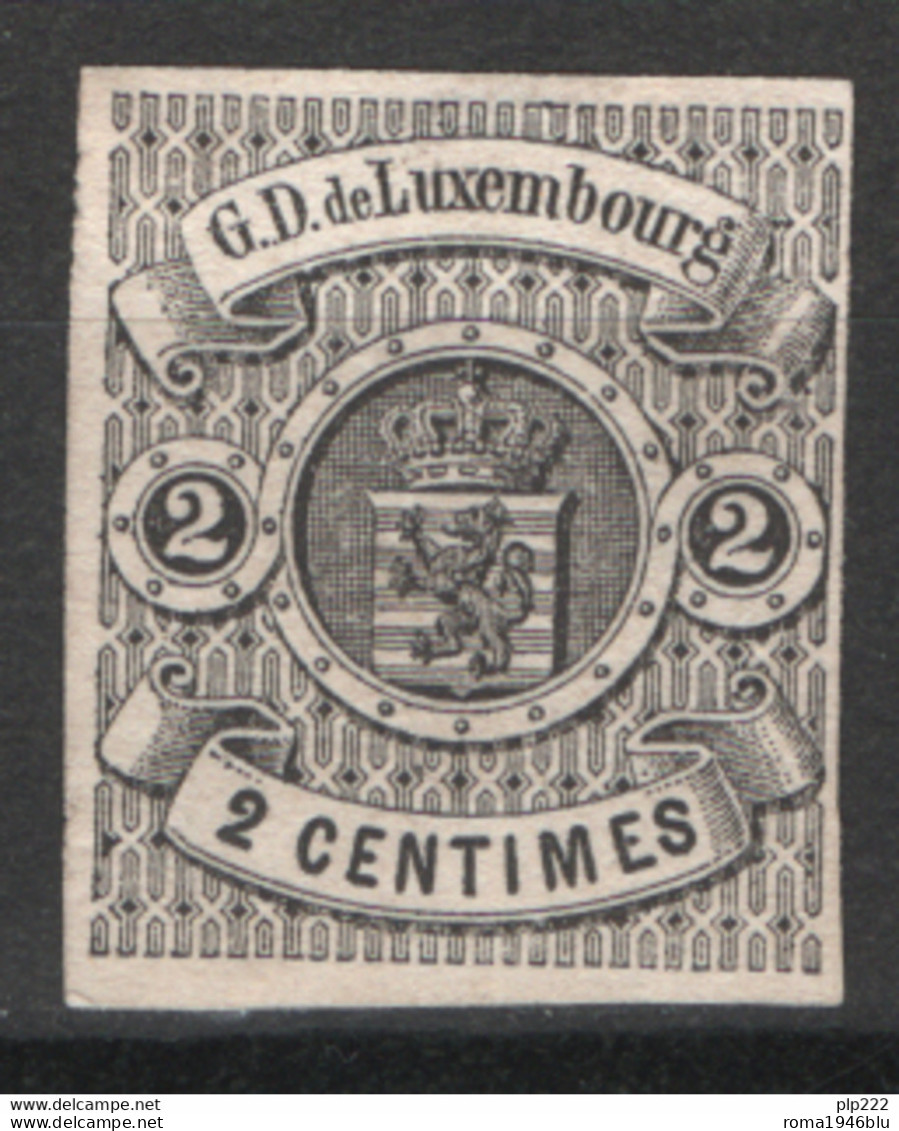 Lussemburgo 1859 Unif.4 (*)/MNG VF/F - 1859-1880 Wappen & Heraldik