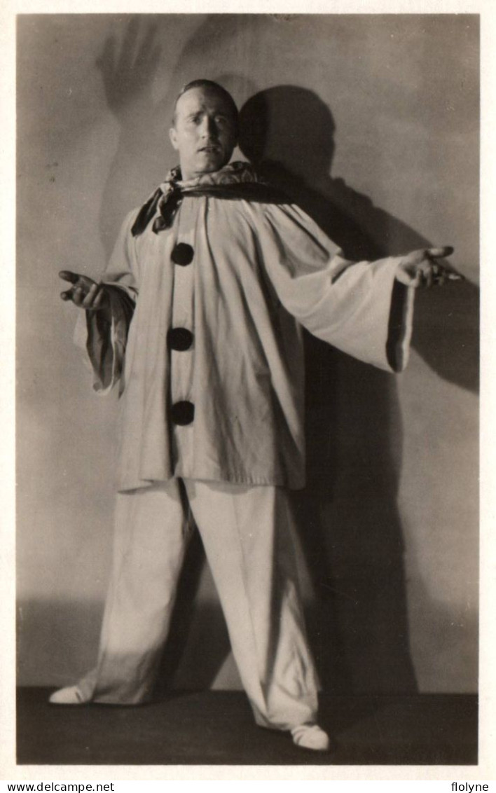 Spectacle - Carte Photo , Artiste ? Déguisé En Pierrot - Cirque Circus Cabaret - Cirque