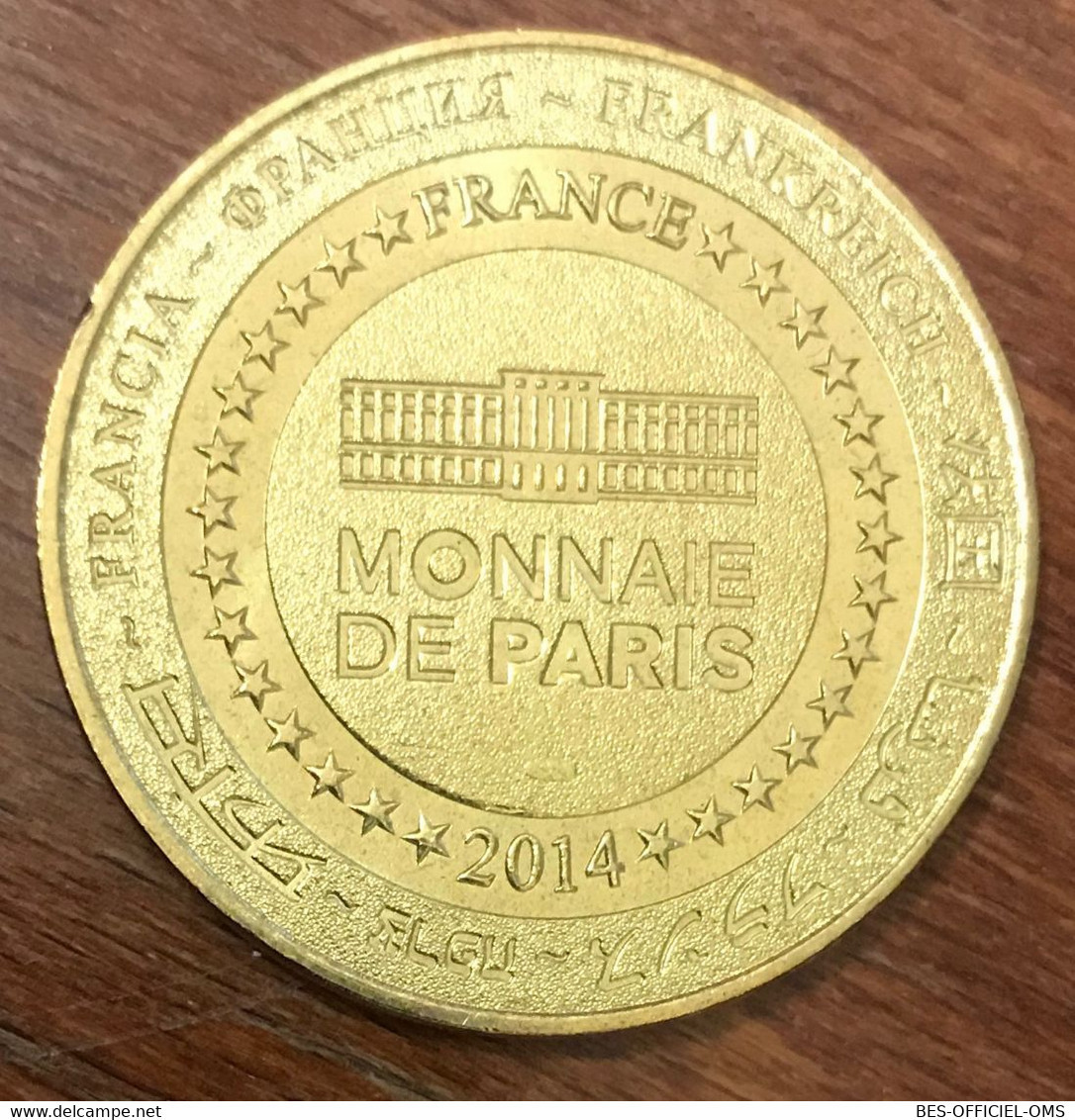 13 MARSEILLE FREDERIC MISTRAL 1914 - 2014 MÉDAILLE SOUVENIR MONNAIE DE PARIS JETON TOURISTIQUE MEDALS COINS TOKENS - 2014