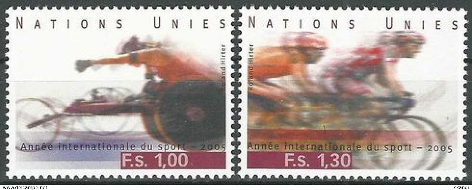 UNO GENF 2005 Mi-Nr. 516/17 ** MNH - Unused Stamps