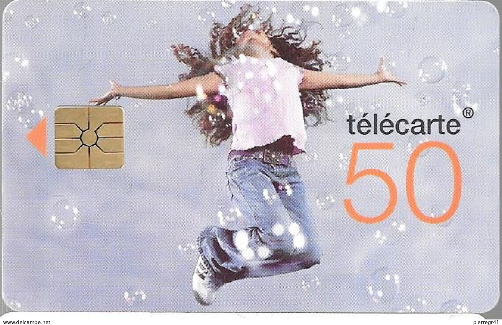 CARTE-PUBLIC-50U-F1362B-GEM1-08/08-DANSE 6-V°100000 CABINES-Ex 01/01/2010-UTILISE-TBE - 2008