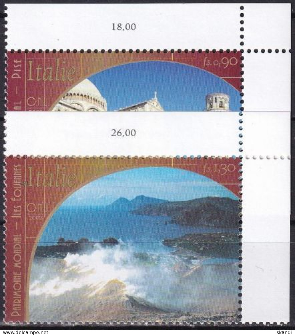 UNO GENF 2002 Mi-Nr. 448/49 ** MNH - Unused Stamps
