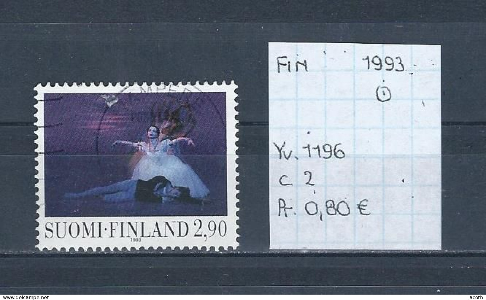 (TJ) Finland 1993 - YT 1196 (gest./obl./used) - Used Stamps