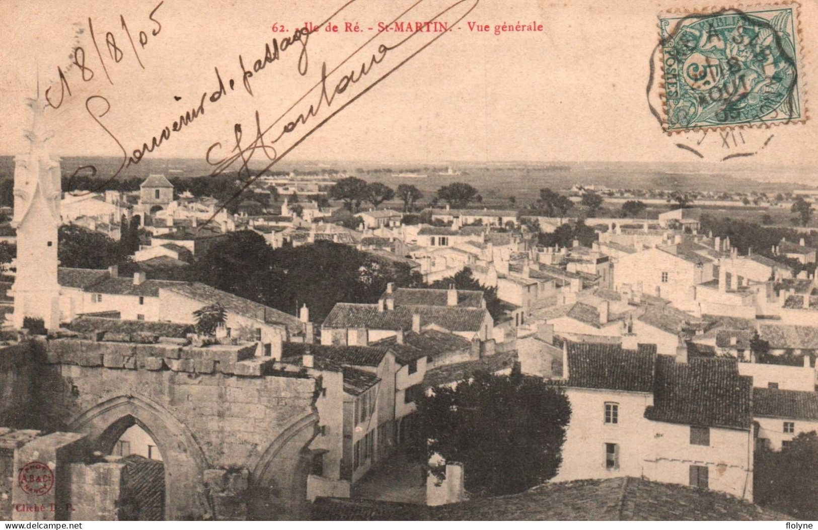 Ile De Ré - Saint Martin De Ré - Vue Générale - Saint-Martin-de-Ré