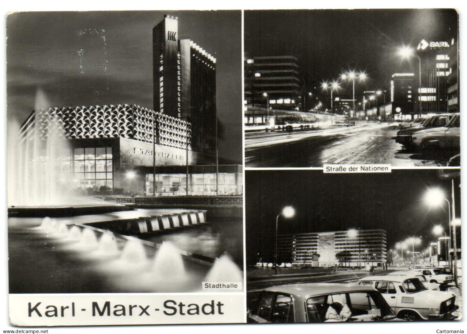 Karl-Max-Stadt - Chemnitz (Karl-Marx-Stadt 1953-1990)