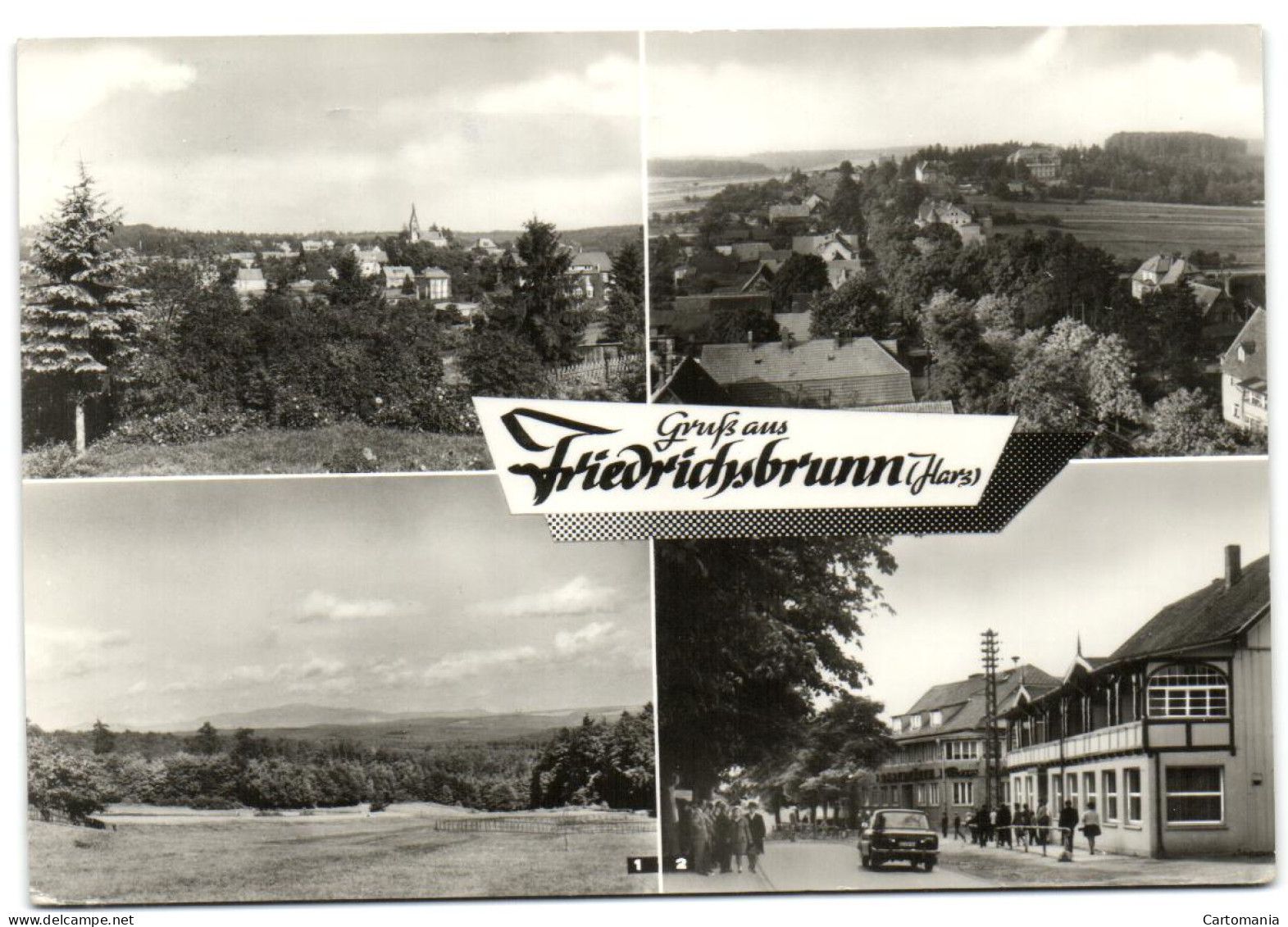 Gruss Aus Friedrichsbrunn (Harz) - Kr. Quedlinburg - Wanzleben