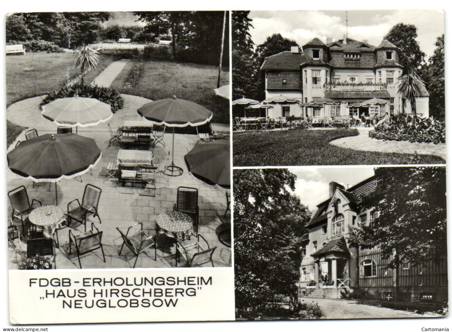 FDGB - Erholungsheim Haus Hirschberg Neuglobsow - Neuglobsow