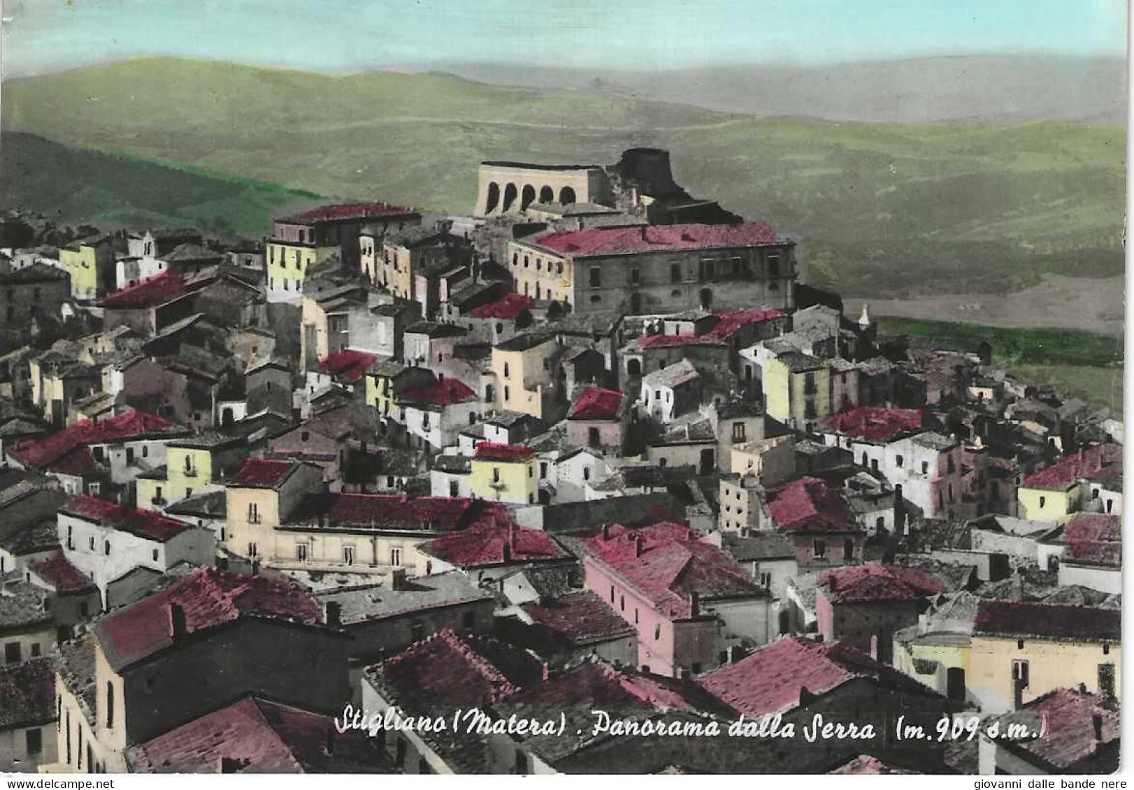 Stigliano - Panorama Dalla Serra - H4752 - Matera