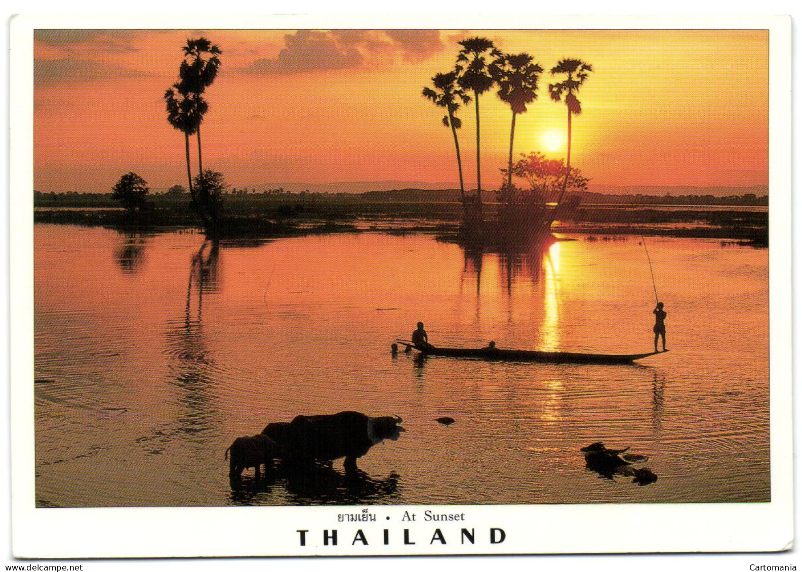 Thailand - At Sunset - Thaïlande