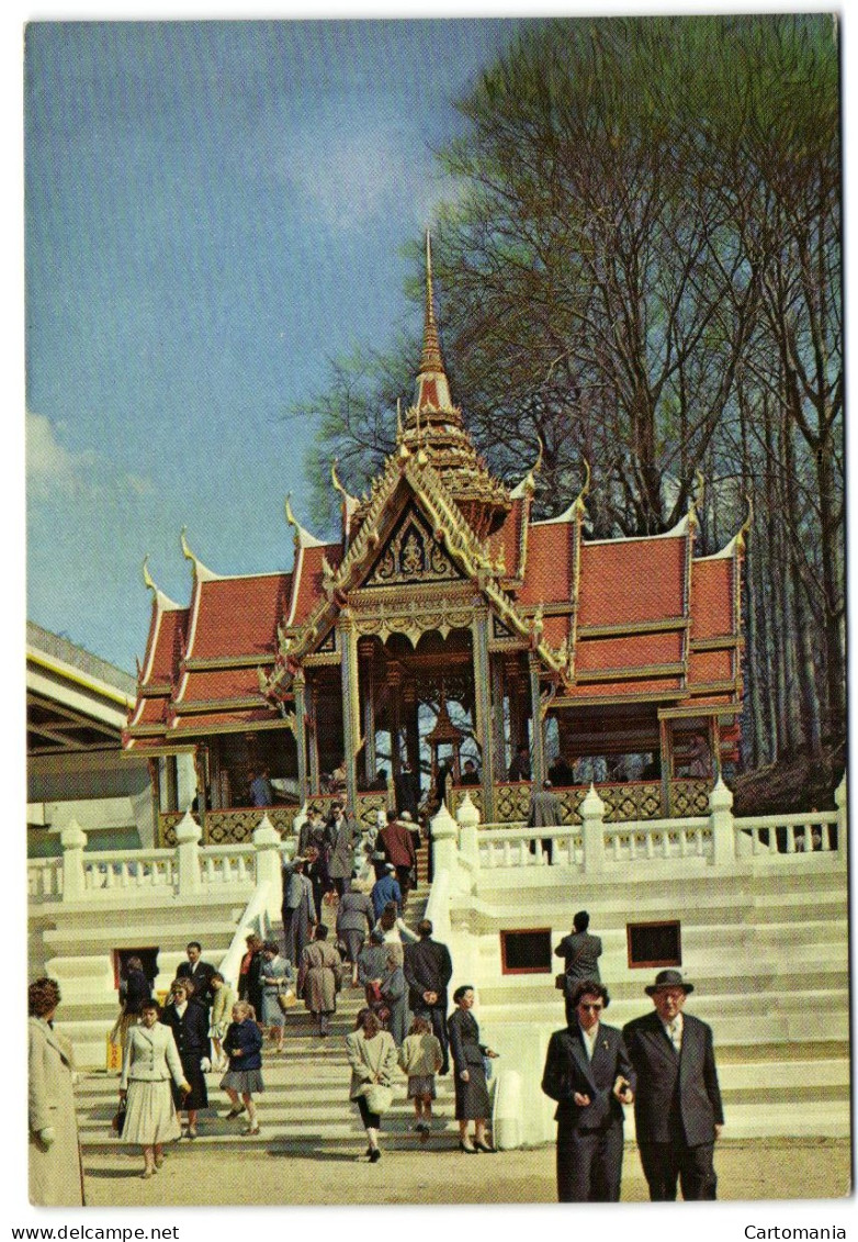 Expo Bruxelles 1958 - Pavillon De La Thailande - Expositions Universelles