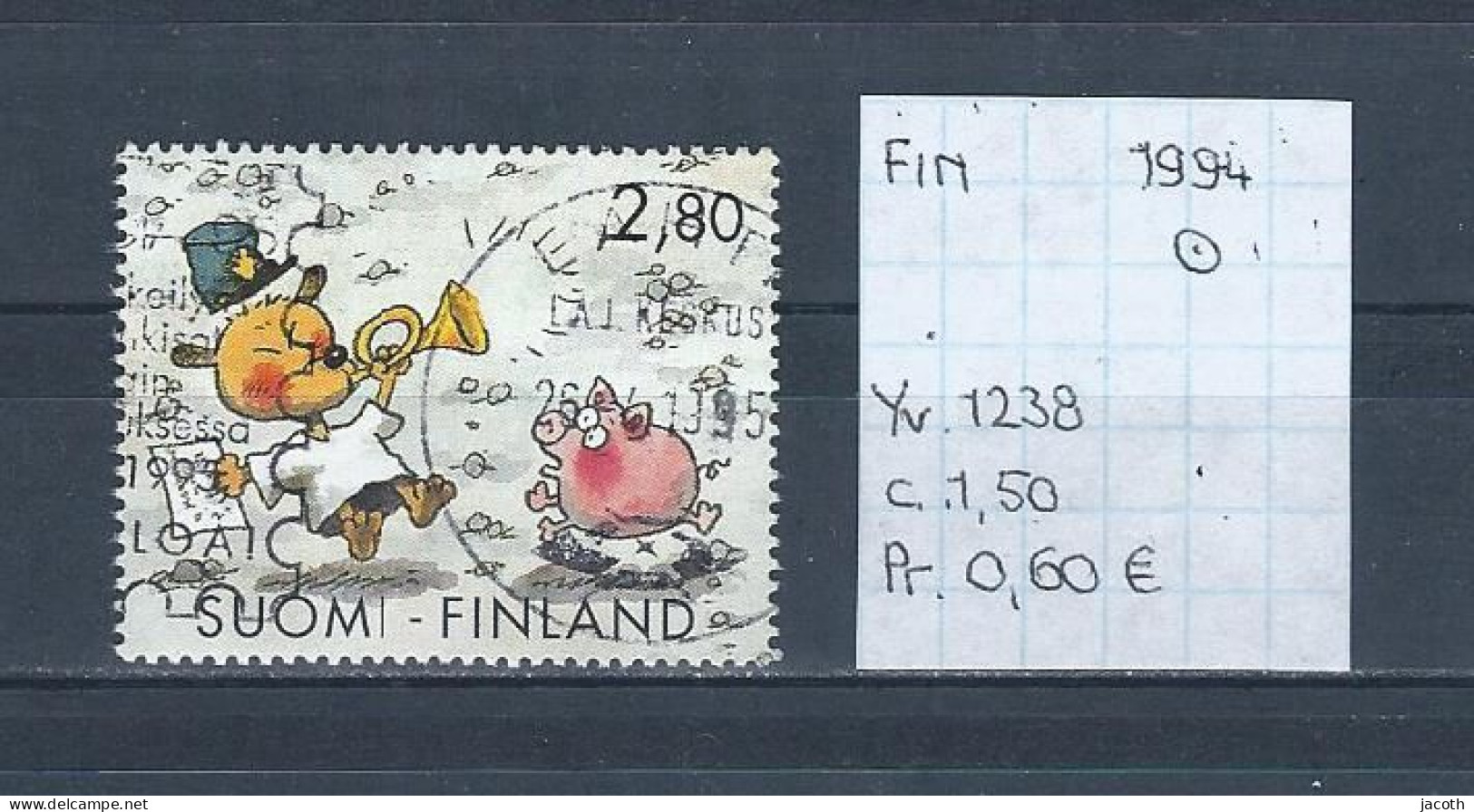 (TJ) Finland 1994 - YT 1238 (gest./obl./used) - Used Stamps