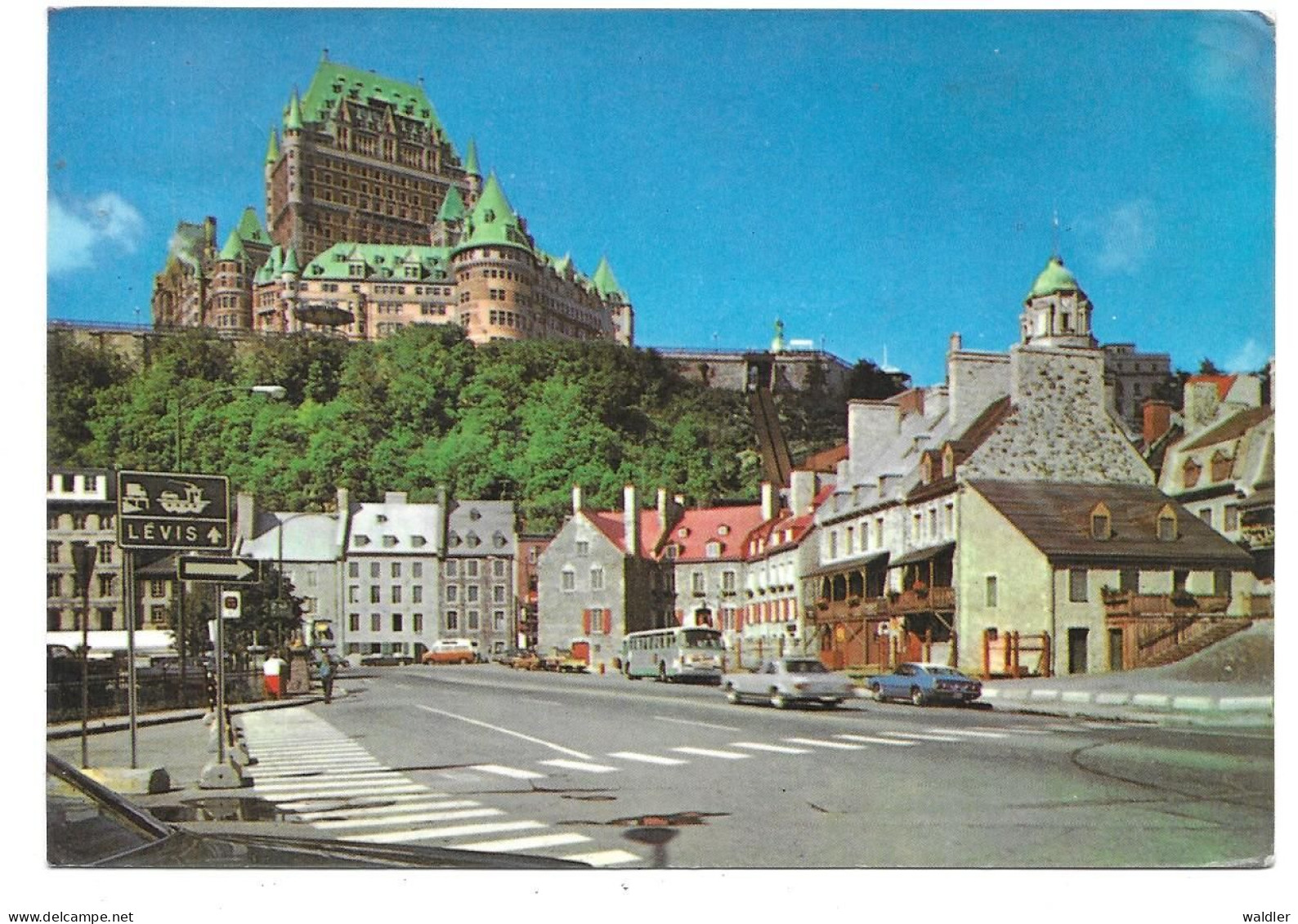 QUEBEC --  QUEBEC, LE CHATEUAU FRONTENAC  1986 - Québec - Château Frontenac