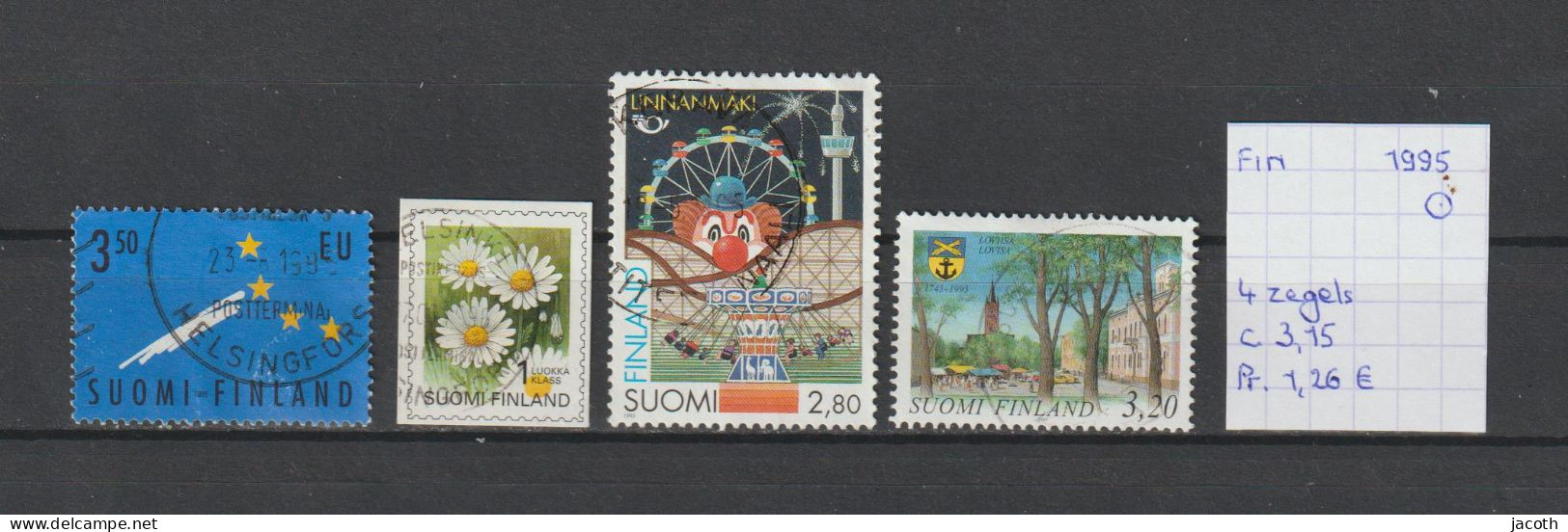 (TJ) Finland 1995 - 4 Zegels (gest./obl./used) - Oblitérés