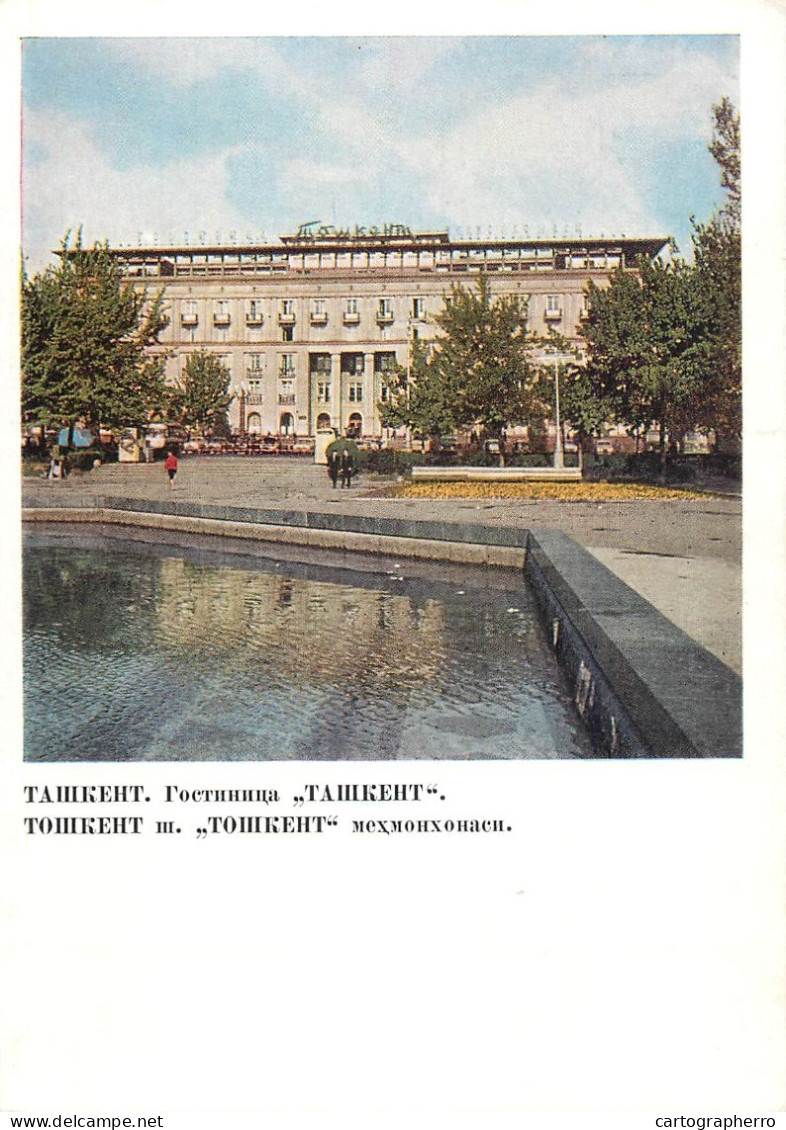 Uzbekistan Tashkent Municipal Building And Fountain - Ouzbékistan