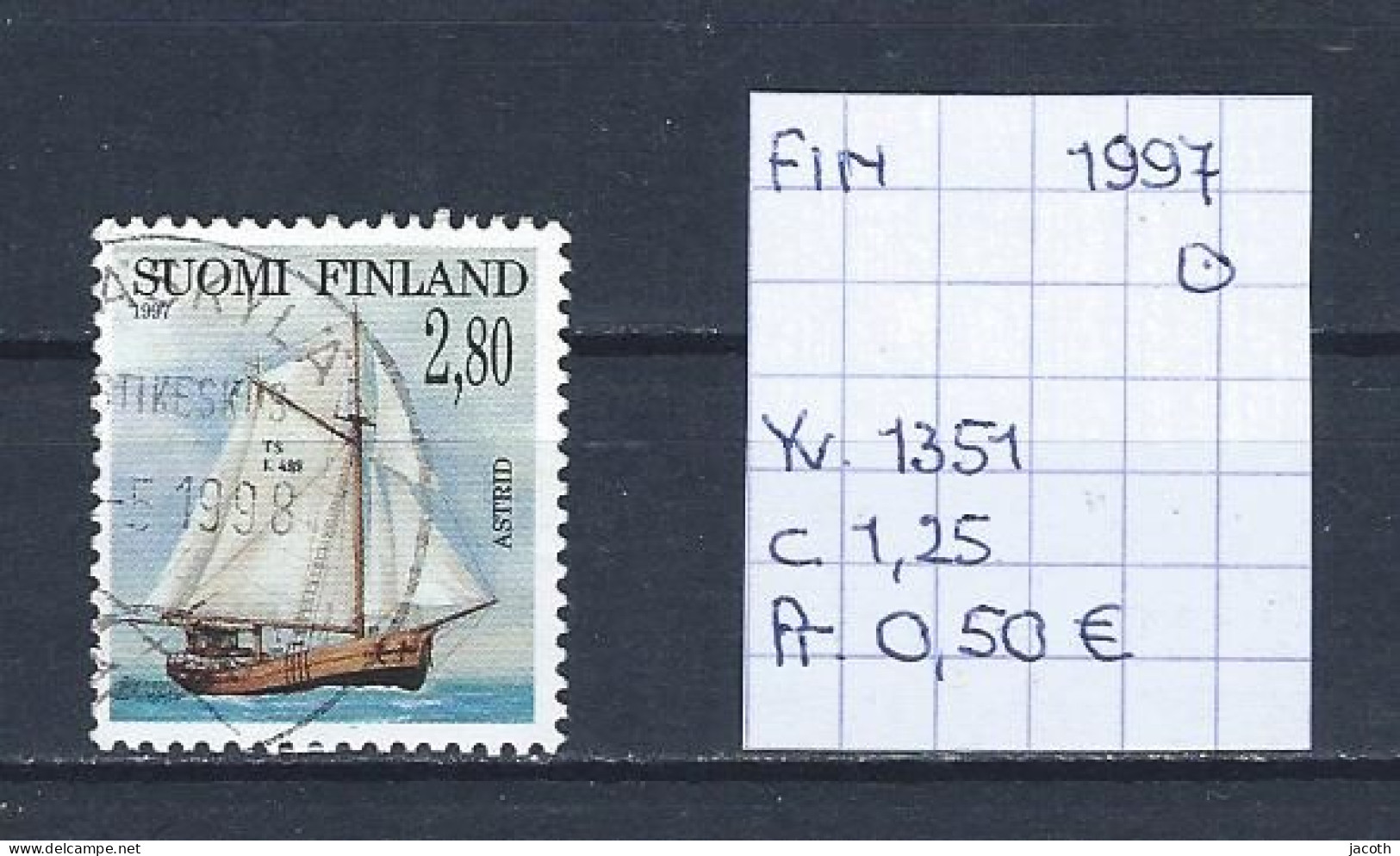 (TJ) Finland 1997 - YT 1351 (gest./obl./used) - Used Stamps