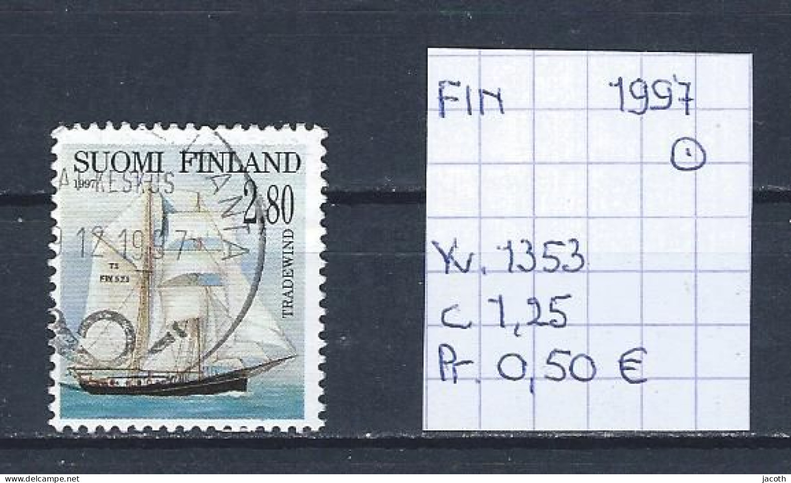 (TJ) Finland 1997 - YT 1353 (gest./obl./used) - Used Stamps