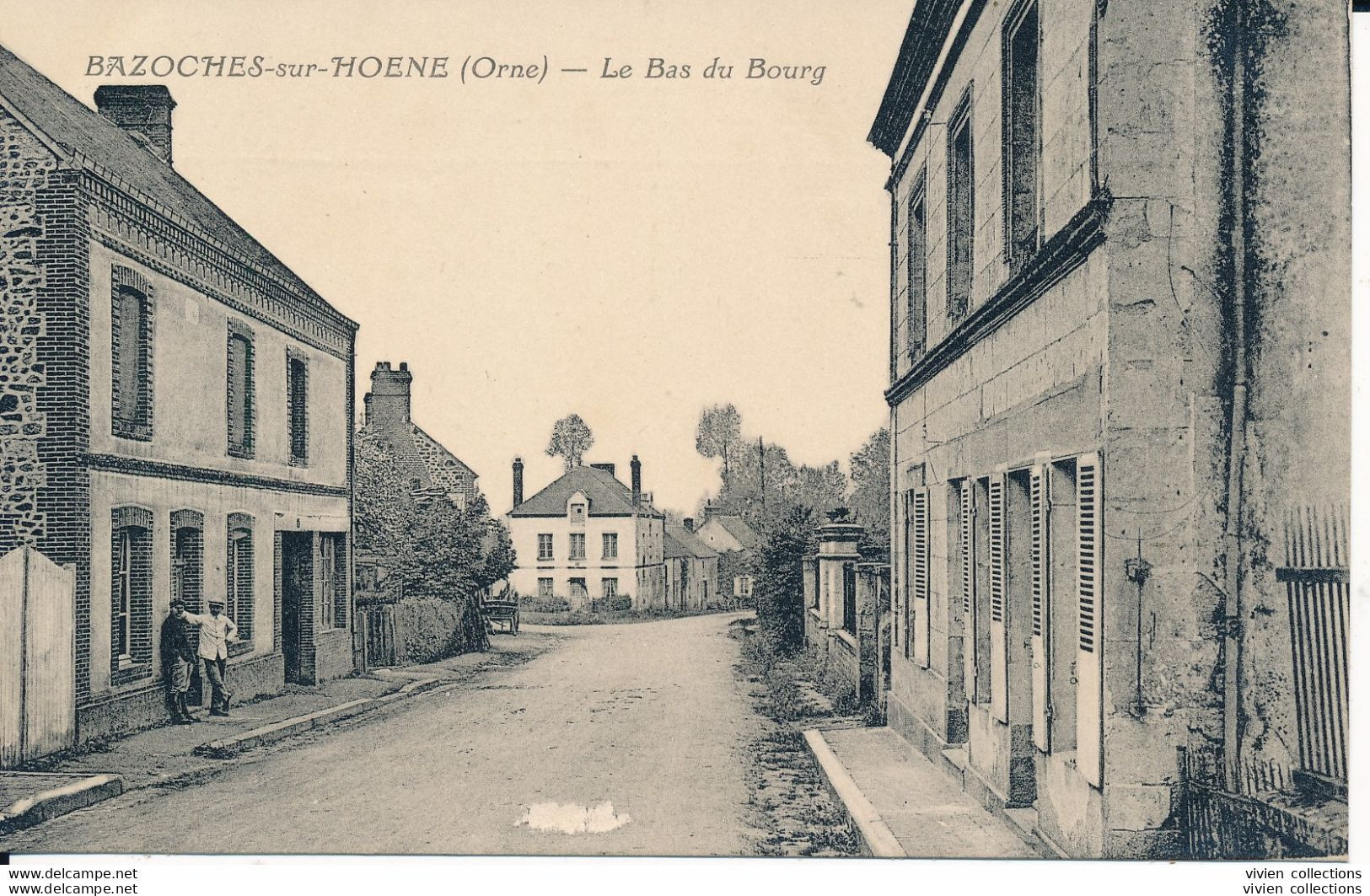 Bazoches Sur Hoene (61 Orne) Le Bas Du Bourg - Bazoches Sur Hoene