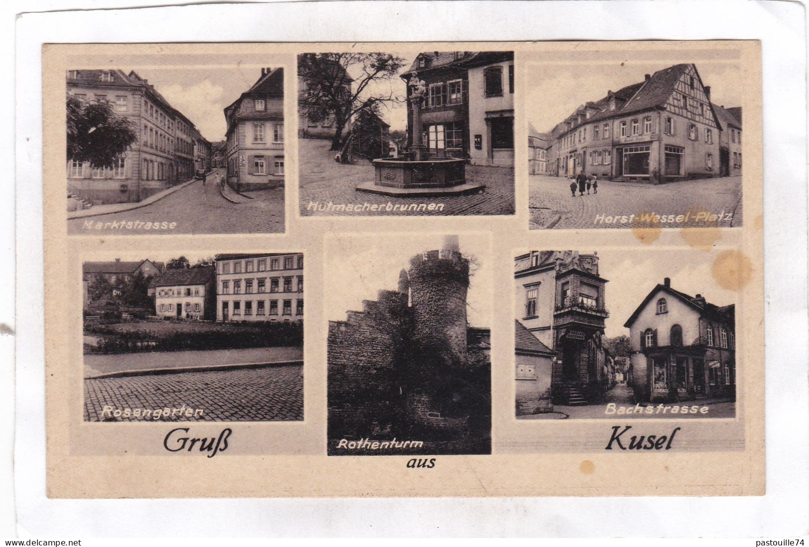 CPA :  14 X 9  -  Gruss  Aus  Kusel - Kusel