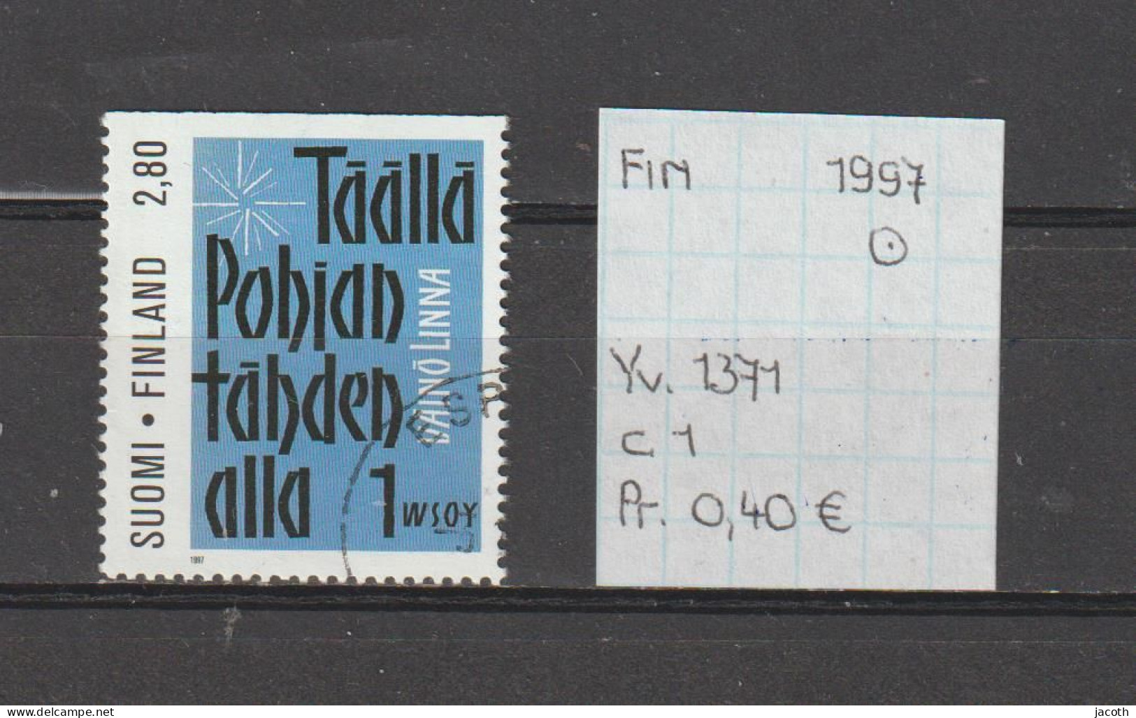 (TJ) Finland 1997 - YT 1371 (gest./obl./used) - Used Stamps